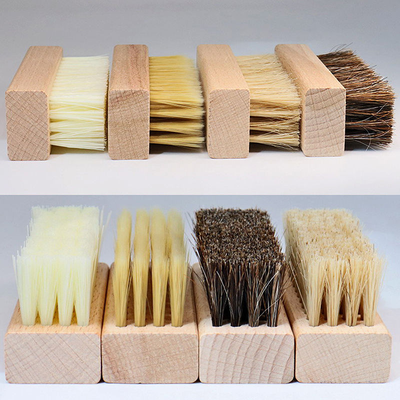 Sneaker Care - Useful Wood Handle Shoe Brush Polish