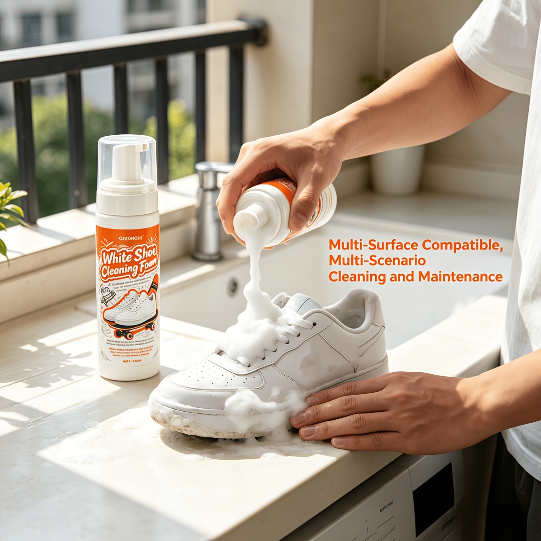 Portable No Rinse White Shoe C - Sneaker Leather Care ulasan dan harga