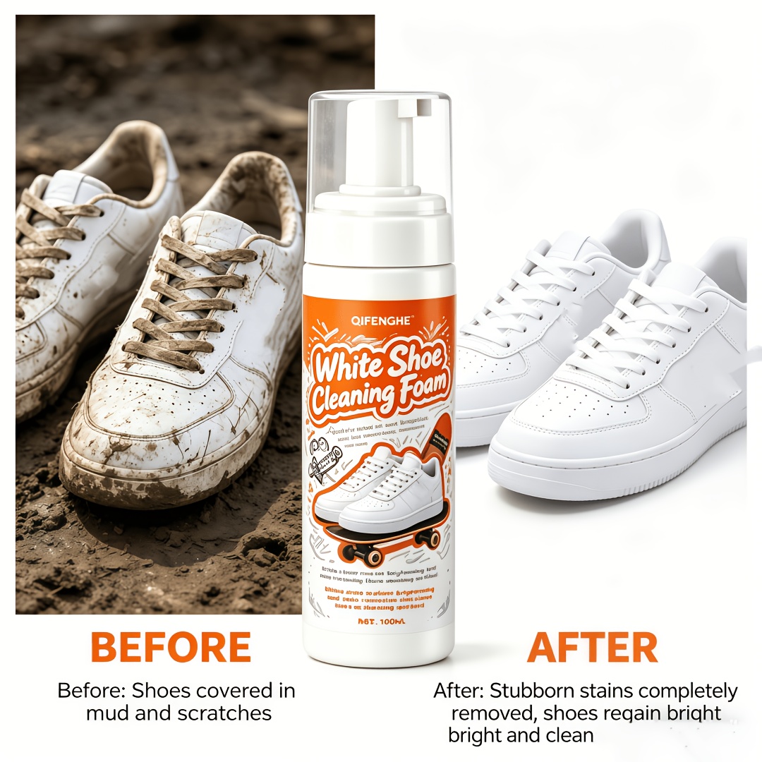 Portable No Rinse White Shoe C - Sneaker Leather Care ulasan dan harga