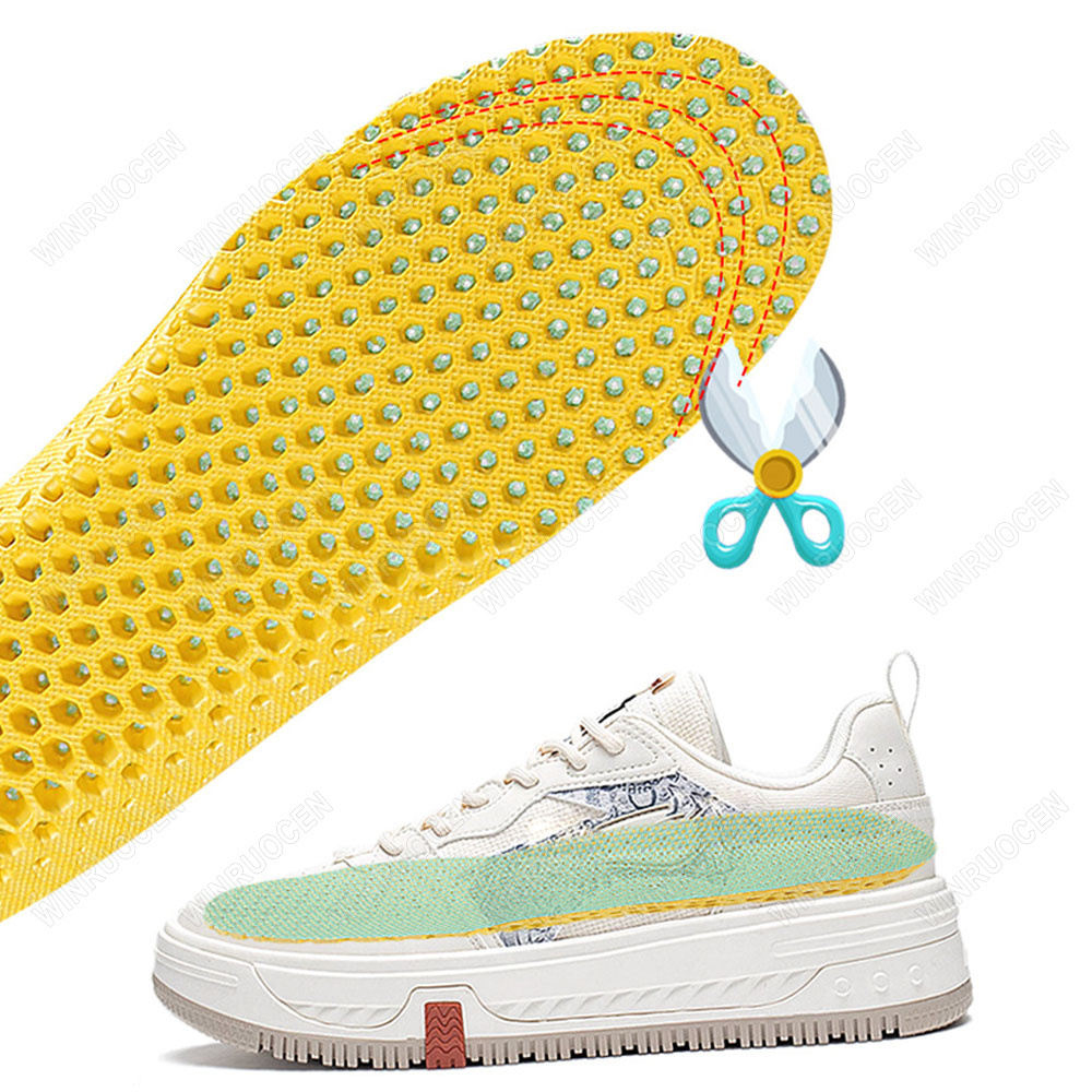 WINRUOCEN 1/2 Pairs Unisex Bre - Insole Memory Foam ulasan dan harga