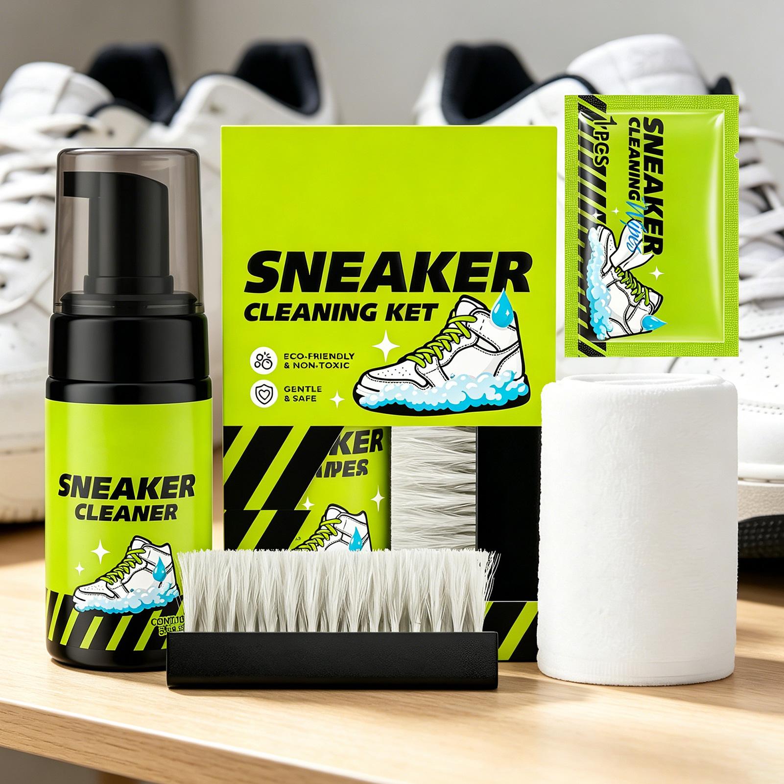 Sneaker Cleaner 4 Pieces 100ml - Sneaker Care Foam ulasan dan harga