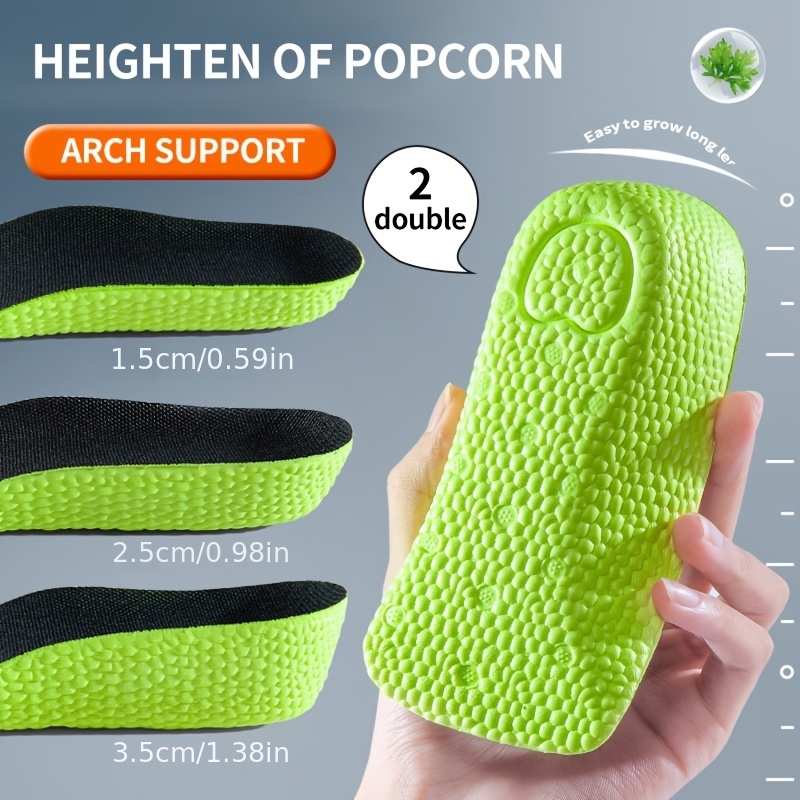 Invisble Insoles High Arch Sup - Insole Memory Foam ulasan dan harga