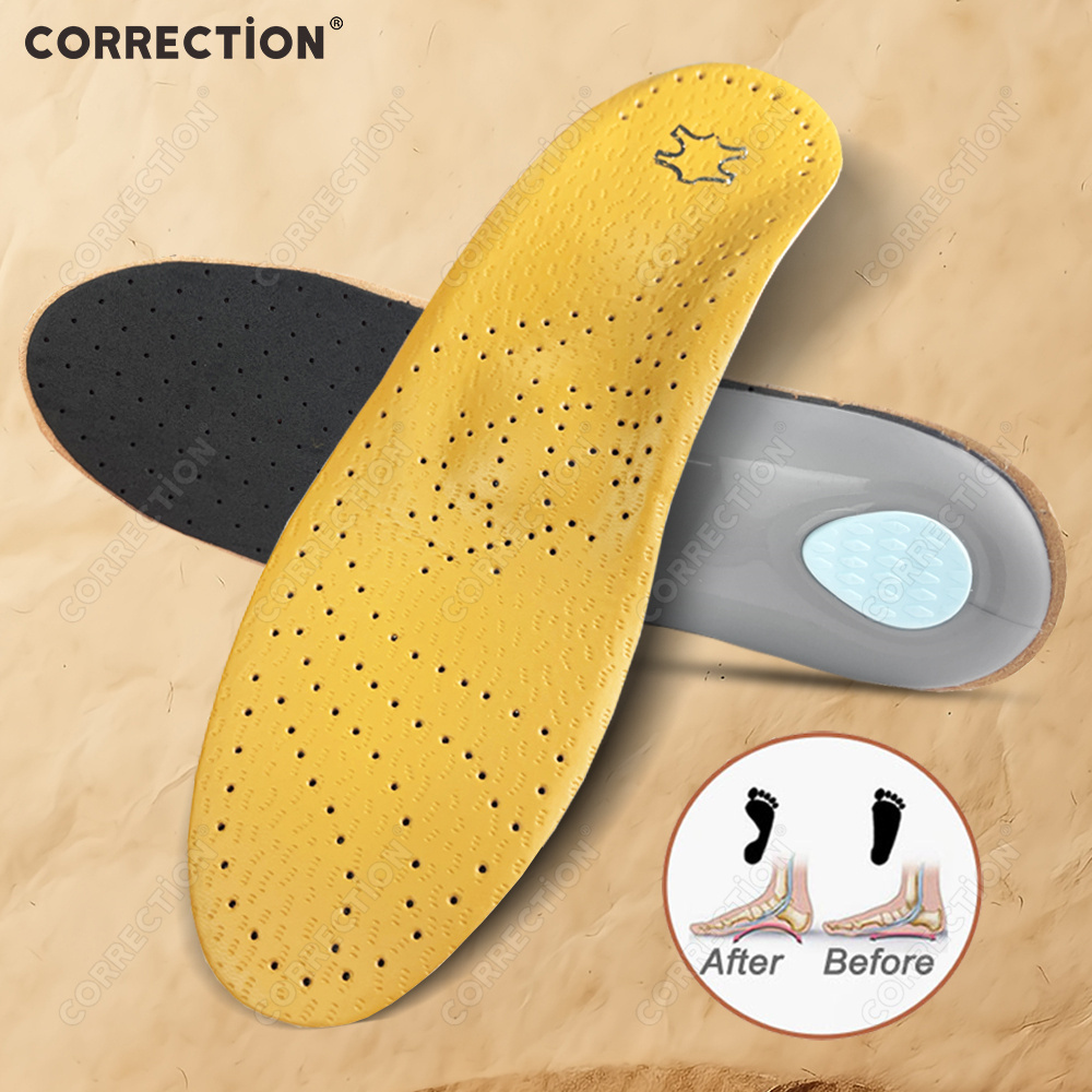 Leather Orthopedic Insole Arch - Sneaker Leather Care ulasan dan harga