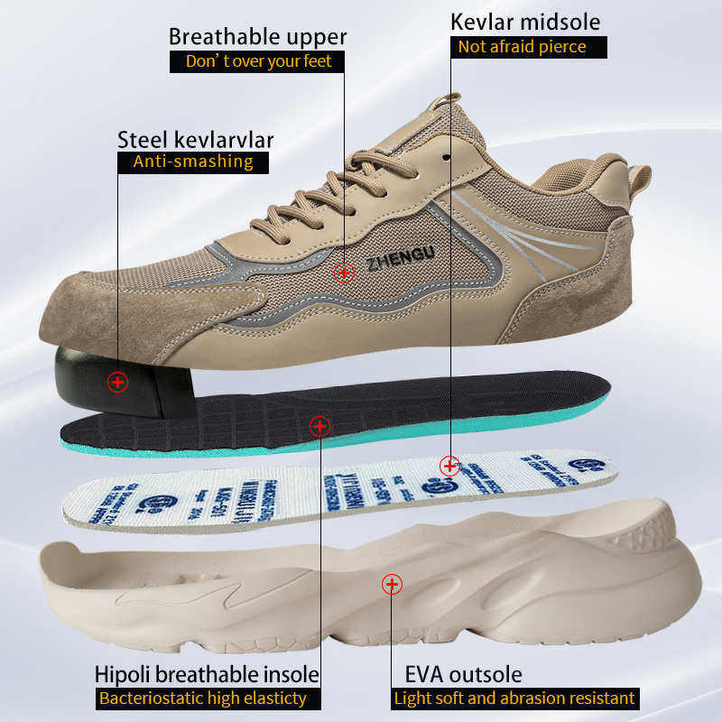Work Sneakers For Men Safety S - Sneaker Care ulasan dan harga