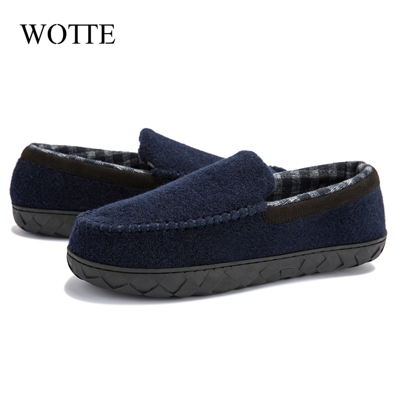 Men Cotton Slippers Microsuede - Insole Memory Foam ulasan dan harga