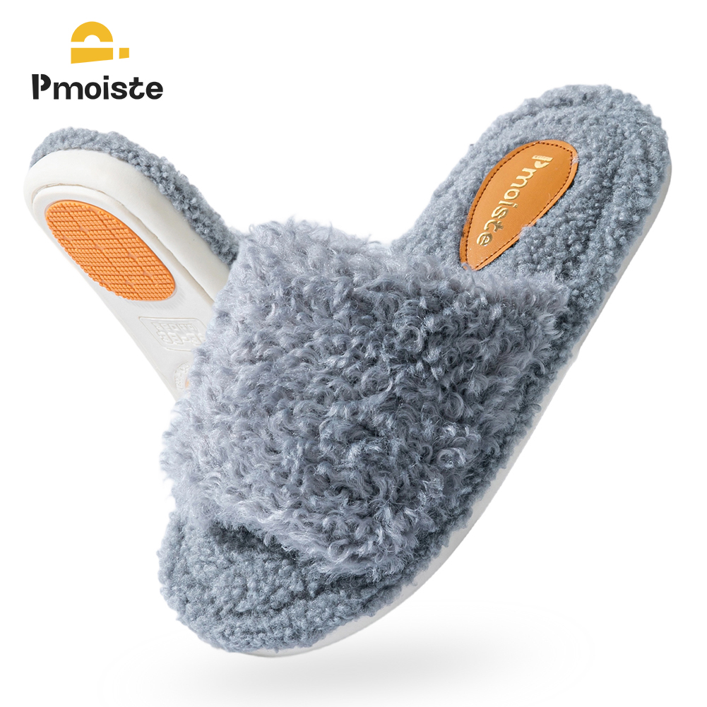 Pmoiste Fuzzy House Slippers W - Insole Memory Foam ulasan dan harga