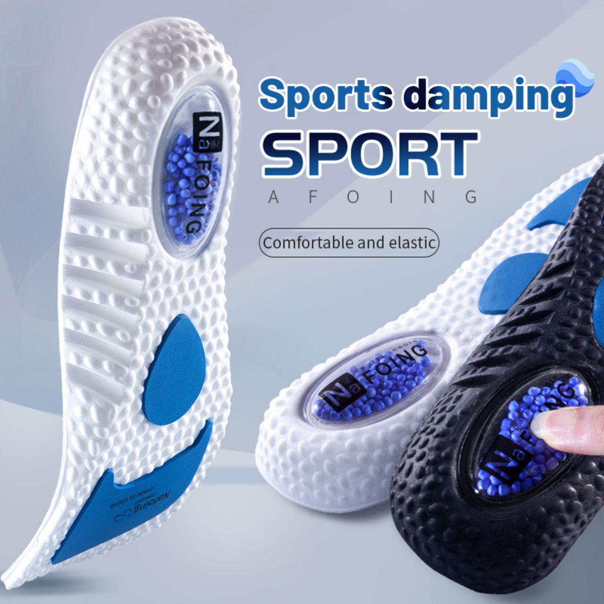 1Pair Upgrade Sports Shock Abs - Sneaker Care Foam ulasan dan harga