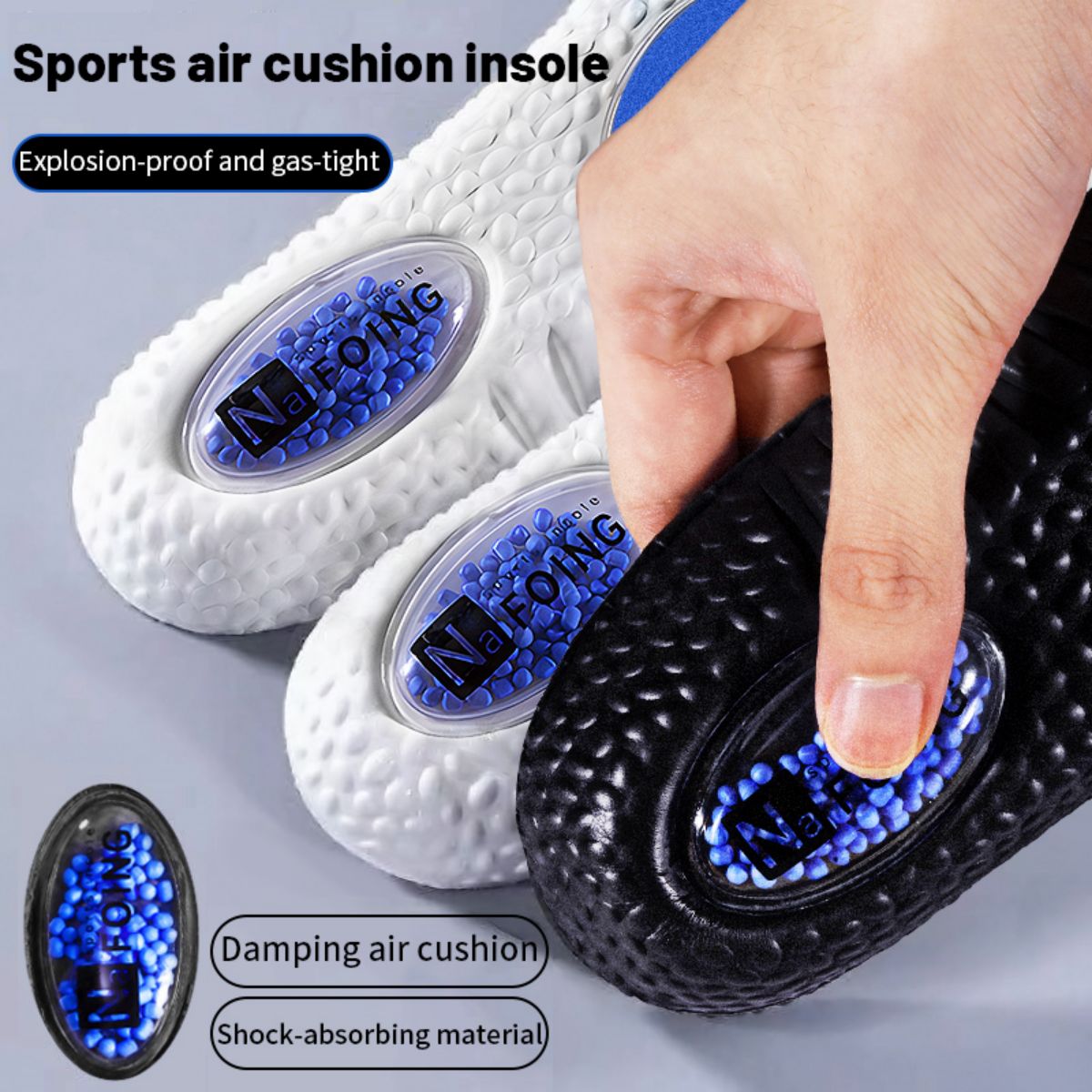 1Pair Upgrade Sports Shock Abs - Sneaker Care Foam ulasan dan harga