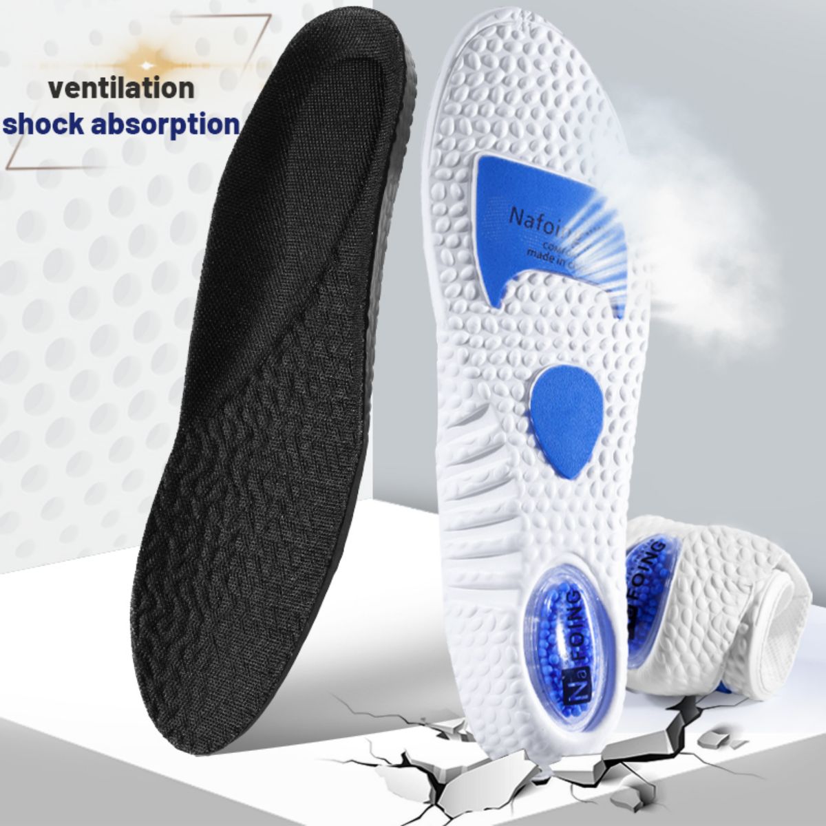 1Pair Upgrade Sports Shock Abs - Sneaker Care Foam ulasan dan harga