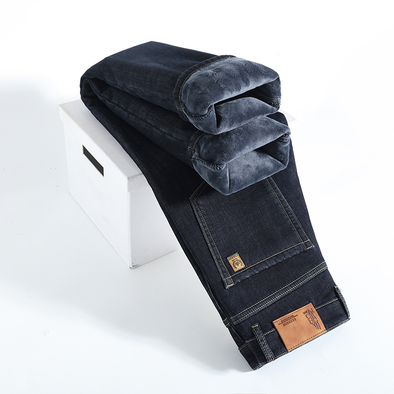 Winter Warm Fleece Jeans Men's - Levis Jeans 501 ulasan dan harga