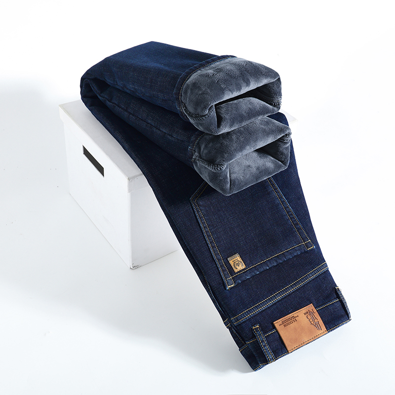 Winter Warm Fleece Jeans Men's - Levis Jeans 501 ulasan dan harga