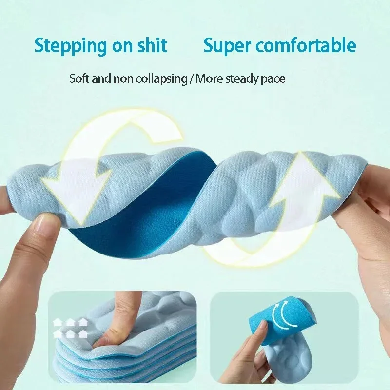 2/4pcs Soft Massage Memory Foa - Insole Memory Foam ulasan dan harga